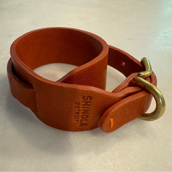 Shinola Jewelry - Shinola Leather wrap Bracelet